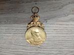 Medaille Leopold II Belgische Democratische Liga 1908, Verzamelen, Verzenden, Overige soorten, Lintje, Medaille of Wings