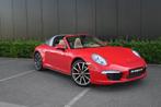 Porsche 911 991 Targa 4 / 63dkm / sportuitlaat, zetelver,pdk, Auto's, Porsche, Automaat, Cabriolet, Leder, Bedrijf