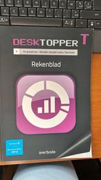 Desktopper T: Rekenblad (W8/O13), Boeken, Schoolboeken, Ophalen of Verzenden, Zo goed als nieuw, Nederlands