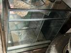 Glazen terrarium 60H x 60.5B x 41D, Ophalen, Gebruikt, Terrarium of Paludarium