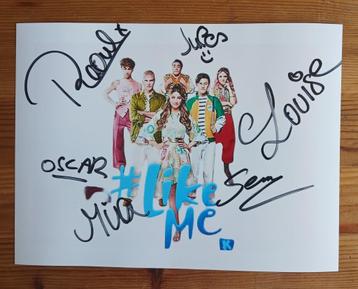Gesigneerde foto Like Me beschikbaar voor biedingen