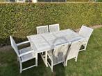 Tuinset teak, Tuin en Terras, Ophalen, Gebruikt, 6 zitplaatsen, Teakhout