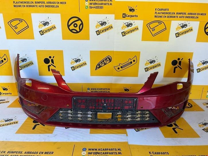 Voorbumper Seat Leon III Facelift 17-22 KLS PDC 5f0807217JC, Auto-onderdelen, Carrosserie, Bumper, Seat, Voor, Gebruikt