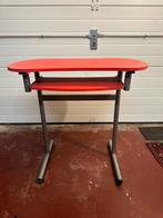 Rode bureautafel, Huis en Inrichting, Ophalen, Zo goed als nieuw, Bureau