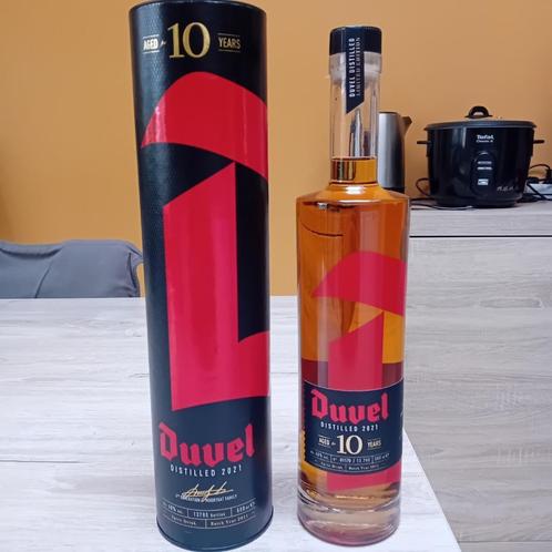 Whisky Duvel 10 ans édition limitée de 2021, Collections, Vins, Neuf, Pleine, Enlèvement