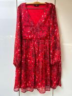 Rode hemdjurk met bloemenvoering Only - Maat 38, Kleding | Dames, Jurken, Maat 38/40 (M), Only, Ophalen of Verzenden, Zo goed als nieuw
