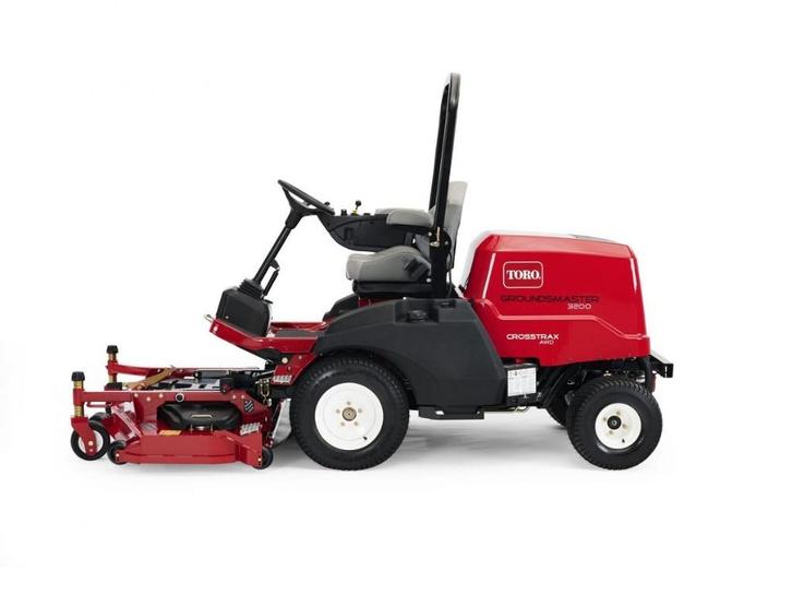 Demo Toro Groundmaster 3200 CrossTrax 4WD, Jardin & Terrasse, Tondeuses autoportées, Comme neuf, 120 cm ou plus, Fonction de mulching