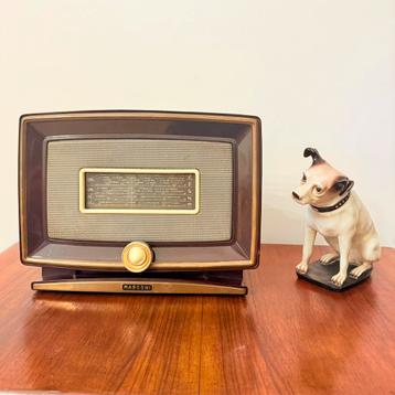 VINTAGE BUIZENRADIO MARCONI 1531 HMV 1952 ZELDZAAM RADIO beschikbaar voor biedingen