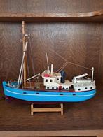 Blauwe vissersboot, Ophalen, Gebruikt