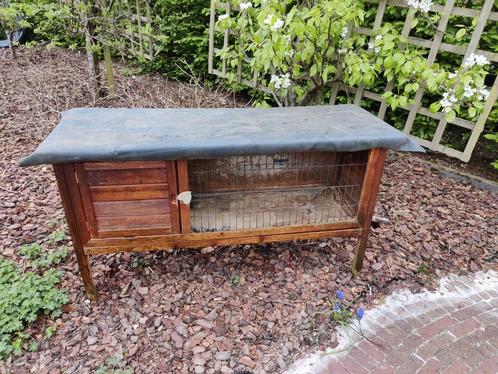 Cavia/konijnhok, Dieren en Toebehoren, Knaagdieren en Konijnen | Hokken en Kooien, Gebruikt, 60 tot 90 cm, 110 cm of meer, Cavia