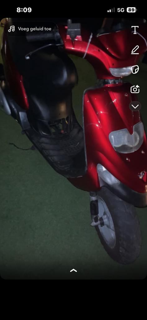 Gilera stalker 70cc a klasse, Fietsen en Brommers, Scooters | Piaggio, Zo goed als nieuw, Ophalen