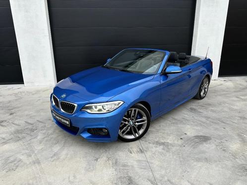 BMW 220 D CABRIO | M-PAKKET | PDC | LED | LEDER | CRUISE, Auto's, BMW, Bedrijf, Te koop, 2 Reeks, ABS, Adaptieve lichten, Airbags