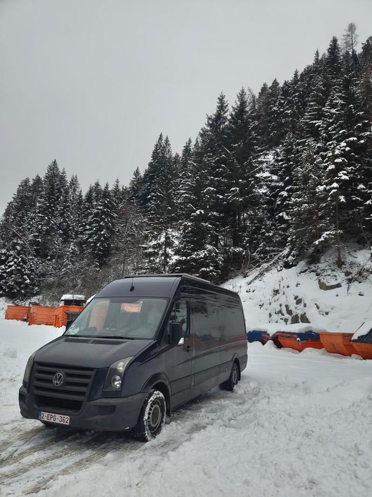 Volkswagen 2.5tdi Campervan euro 5 (full off grid, stealth), Caravans en Kamperen, Mobilhomes, Particulier, tot en met 3, Buscamper of Camperbus