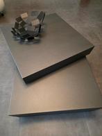 leolux salontafel, Huis en Inrichting, Tafels | Salontafels, Ophalen, 50 tot 100 cm, Vierkant, 50 tot 100 cm