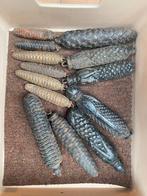 Lot gewichten voor antieke klokken, 23 stuks., Antiek en Kunst, Ophalen