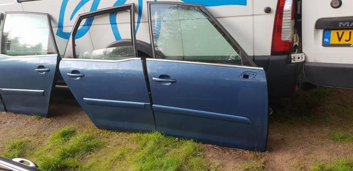 CITROËN C4 PICASSO PORTIEREN RV+RA BJ 2008, Auto-onderdelen, Carrosserie, Deur, Gebruikt, Ophalen of Verzenden