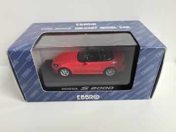 1/43 Honda S2000 (Ebbro 43042) * NIEUWSTAAT * beschikbaar voor biedingen