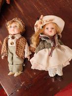 Paire de poupées vintage, Collections, Enlèvement, Comme neuf, Poupée, Réaliste ou Reborn