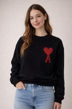 Ami Paris trui, Taille 42/44 (L), Comme neuf, Noir, Alexander Mattiussi