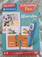 Clementoni interactive pen - woorden, Ophalen of Verzenden, Nieuw, Taal en Lezen