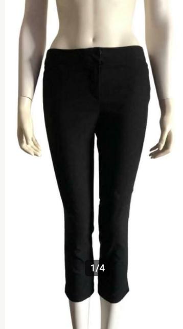 Pantalon noir Phase Eight. - 10 - 38, Trois-quarts, Taille 38/40 (M), Comme neuf, Phase Eight