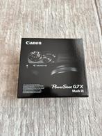 Canon Powershot G7X Mark III Nieuw met 2 jaar garantie, Audio, Tv en Foto, Fotocamera's Digitaal, Ophalen of Verzenden, Nieuw