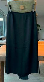Brunella - lange zwarte zijden rok - maat 42, Ophalen, Brunella, Zwart, Maat 42/44 (L)