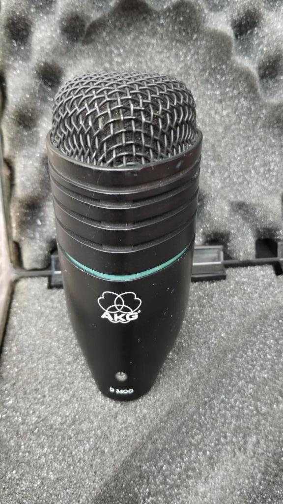 AKG D3400 microfoon, Muziek en Instrumenten, Microfoons, Gebruikt, Instrumentmicrofoon, Ophalen