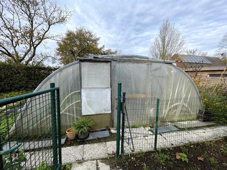 Serre, Tuin en Terras, Kassen, Gebruikt, Kweekkas, Staal, Folie, Ophalen