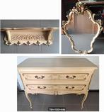 vintage commode met spiegel en kapstok, Huis en Inrichting, Ophalen, Gebruikt