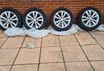 4 Velgen met zomerbanden op 16” zo goed als nieuw, Gebruikt, Velg(en), 16 inch, Verzenden