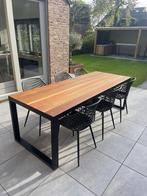 Luxe Tuintafel van IPÉ Hardhout - Showroomkorting, Ophalen of Verzenden, Nieuw, Hout