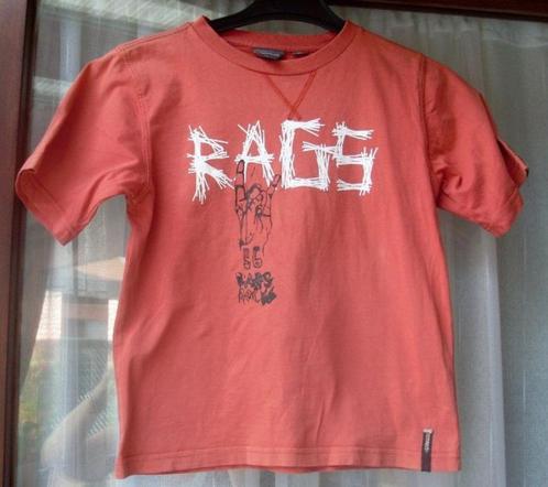 T-shirt van Rags industry maat XS, Kinderen en Baby's, Kinderkleding | Maat 140, Gebruikt, Jongen, Shirt of Longsleeve, Ophalen of Verzenden