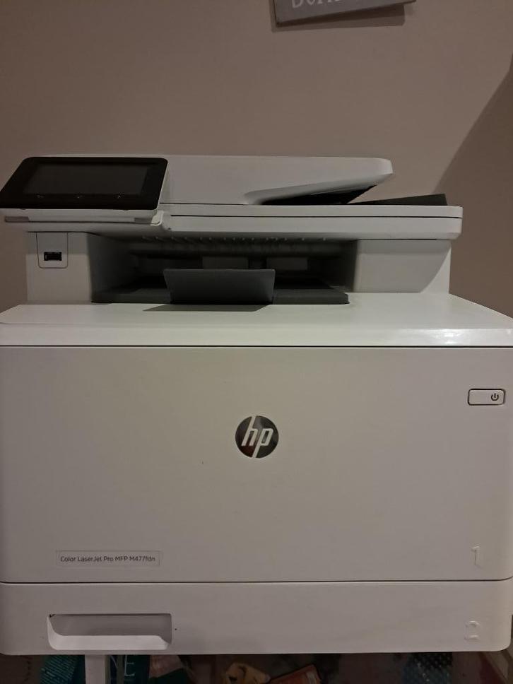 HP laserprinter, Computers en Software, Printers, Gebruikt, Printer, Laserprinter, Faxen, Kleur printen, Kopieren, Scannen, Zwart-en-wit printen