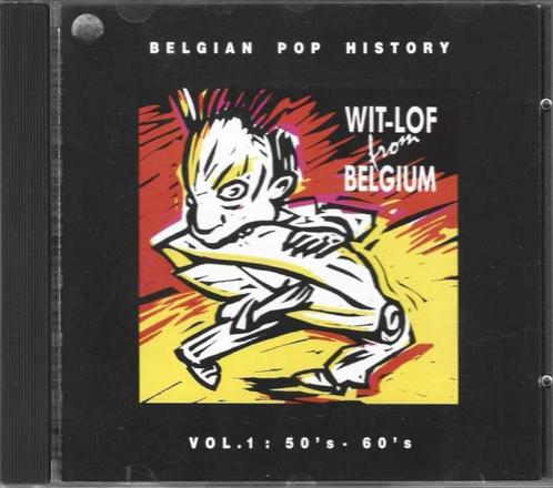 CD Wit-Lof From Belgium Vol. 1 : 50 's - 60 's, Cd's en Dvd's, Cd's | Pop, Zo goed als nieuw, 1980 tot 2000, Ophalen of Verzenden