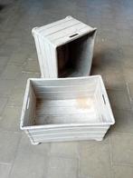 2 bakken in alu, Doe-het-zelf en Bouw, Kratten en Dozen, Ophalen, Gebruikt, 40 tot 60 cm, 50 tot 75 cm