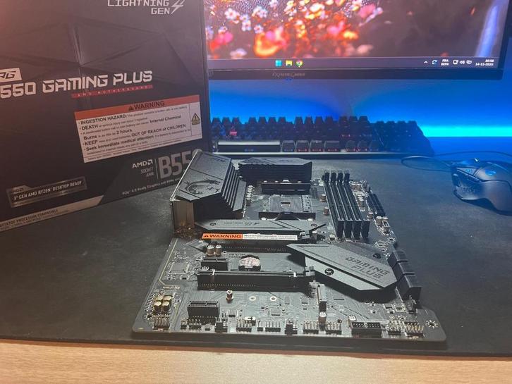 Carte mère MSI MPG B550 Gaming Plus - Nouvelle, Informatique & Logiciels, Cartes mères, Neuf, AMD, DDR4, Enlèvement ou Envoi