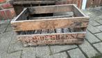Caisses en bois vintage dans leur jus brasserie Belge, Maison & Meubles, Comme neuf
