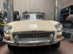 MG B, Achterwielaandrijving, Zwart, Cabriolet, Wit