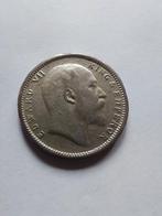 Pièce Edouard VII King & Empereur One Rupee India 1904, Ophalen, Zilver