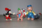 3xDisney figuren van de 3 biggetjes, Bully +anders, Verzamelen, Ophalen of Verzenden, Overige figuren, Gebruikt, Beeldje of Figuurtje