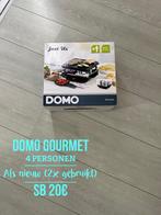 Gourmet stel Domo - 4 personen - als nieuw, Ophalen of Verzenden