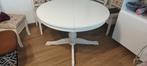 Table à manger ronde extensible Ikea, Maison & Meubles, Enlèvement, Utilisé