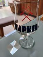 1 bierglas Hapkin 33 cl, Ophalen of Verzenden, Bierglas