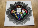Vintage Sticker Hasselt Virga Jesse Feesten 1996, Ophalen, Nieuw, Overige typen