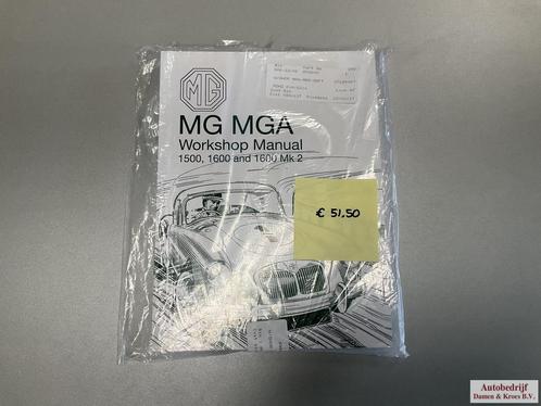 MG MGA Workshop Manual AKD600 ISBN 978-1-869826-30-7, Auto diversen, Handleidingen en Instructieboekjes, Ophalen of Verzenden