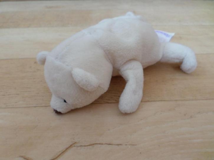 Noukie's beige bruine marmot teddybeer, Kinderen en Baby's, Speelgoed | Knuffels en Pluche, Zo goed als nieuw, Overige typen, Ophalen of Verzenden