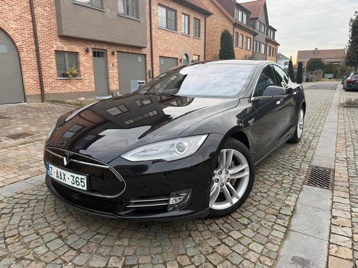 Tesla Model S / 70d dual motors / 04-2016 / 525 pk /, Auto's, Tesla, Bedrijf, Te koop, Model S, 360° camera, ABS, Achteruitrijcamera