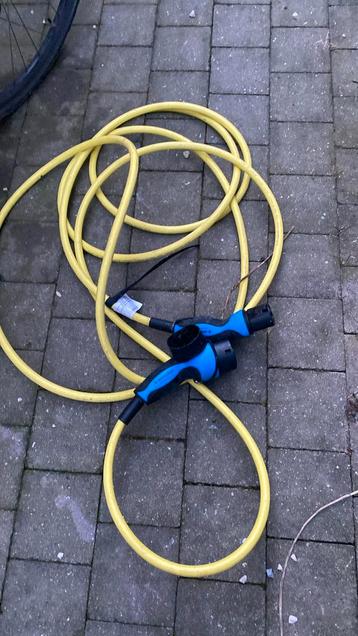 Laad kabel voor hybride of elektrische wagen 8meter