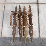 koperen deurklinken, Antiek en Kunst, Ophalen, Koper